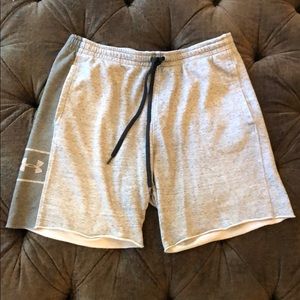 Under Armour men’s gray shorts, XXL loose fit